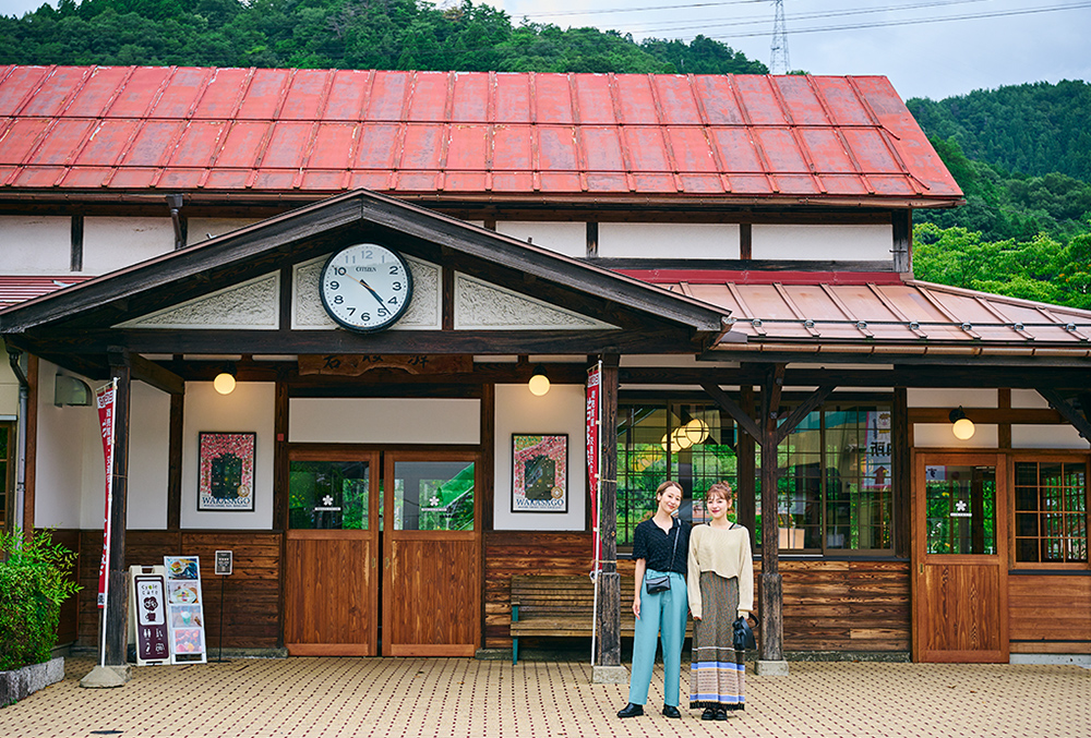 若桜駅/若桜カフェ「retro」併設